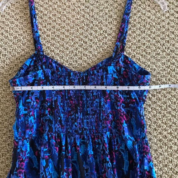 Express sundress in a fun blue print. Size XS - Picture 12 of 13